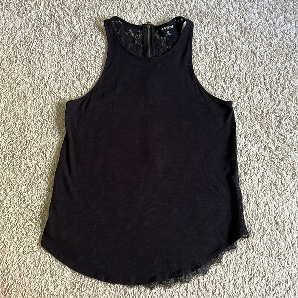 Lucky Brand lace tank top